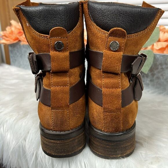 Steve Madden Dormaa Cognac Suede Boots size 9.5 - Picture 5 of 12